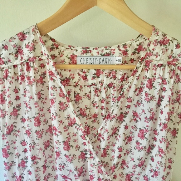 Christy Dawn - Dawn Dress Rhubarb Spray - Picture 7 of 8